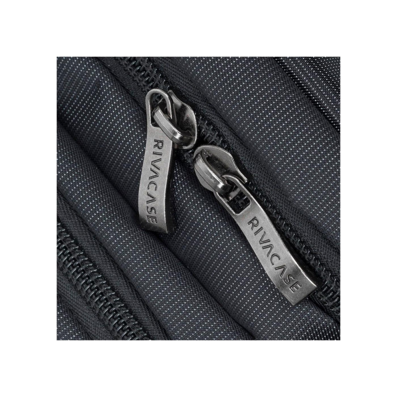 Geanta Laptop Rivacase 8257, Canvas Black