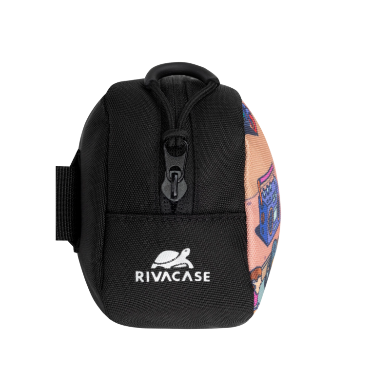 Сумка-пояс Rivacase 5410, "Skaters", черная