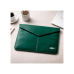 Ultrabook sleeve Baggins, Magnet, Real leather for 13-14", Green