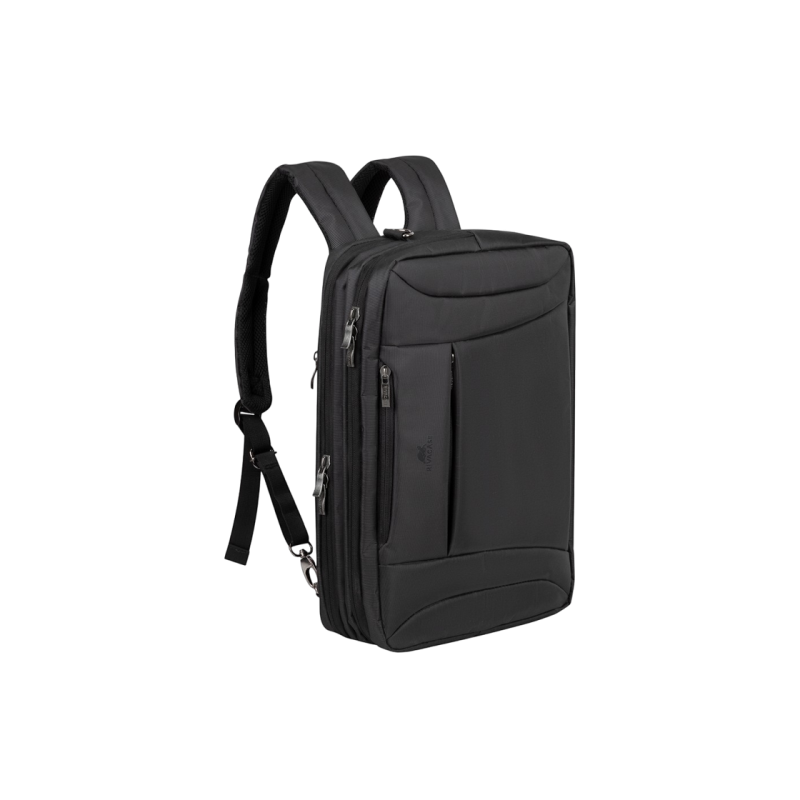 16"/15" NB bag/Backpack - RivaCase 8290 Black Laptop Convertible