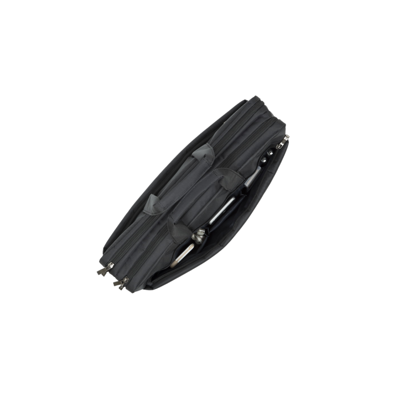 Geanta Laptop Rivacase 8257, Canvas Black