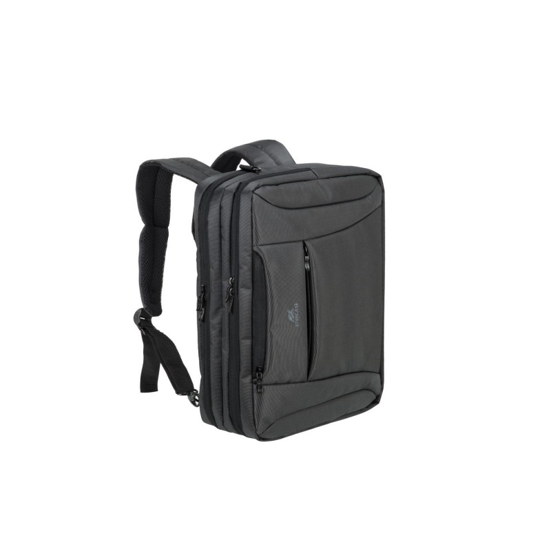 16"/15" NB bag/Backpack - RivaCase 8290 Black Laptop Convertible