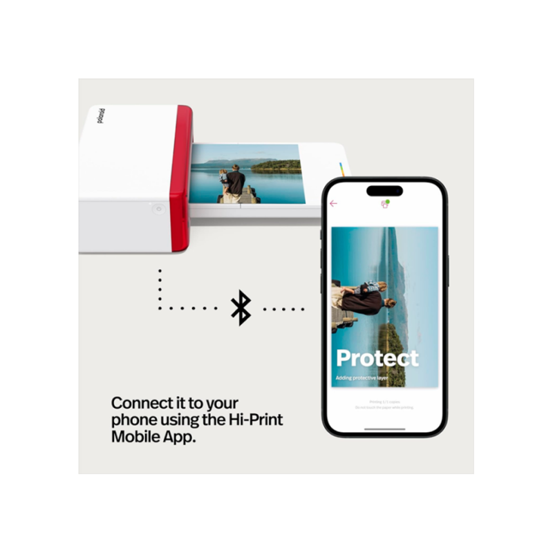 Фотопринтер Polaroid Hi Print 4x6, пленочный принтер E-Box.