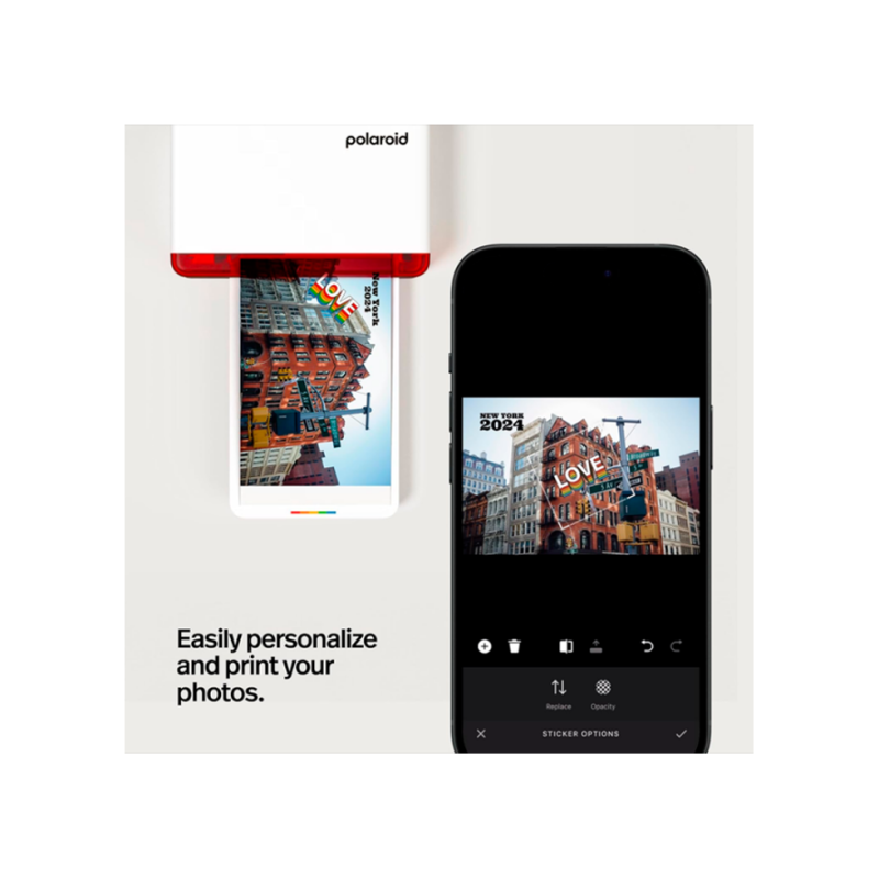 Фотопринтер Polaroid Hi Print 4x6, пленочный принтер E-Box.