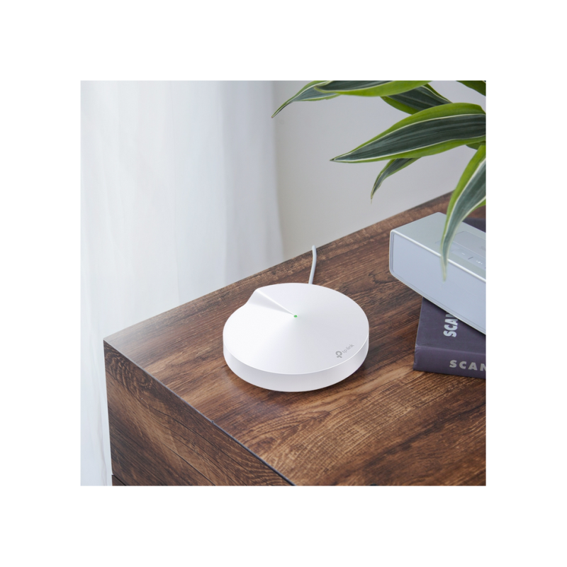Whole-Home Mesh Dual Band Wi-Fi AC System TP-LINK, "Deco M5(1-pack)", 1300Mbps, MU-MIMO, Gbit, BT