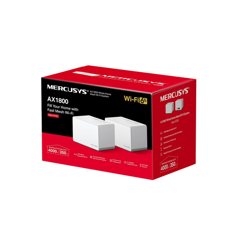 Роутер Mercusys Halo H70X(2-pack)
