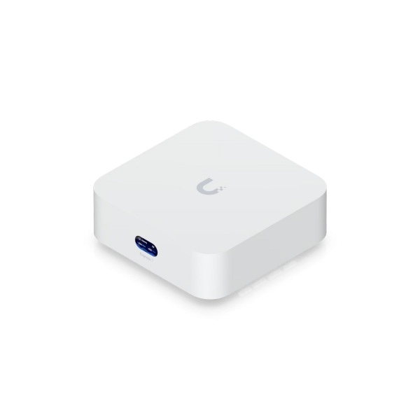 Трехдиапазонный облачный шлюз Ubiquiti Cloud Gateway Wi-Fi 7 «UX7», 10,7 Гбит/с, 1x2,5 Гбит, 1x10 Гбит, 6 антенн, питание USB-C