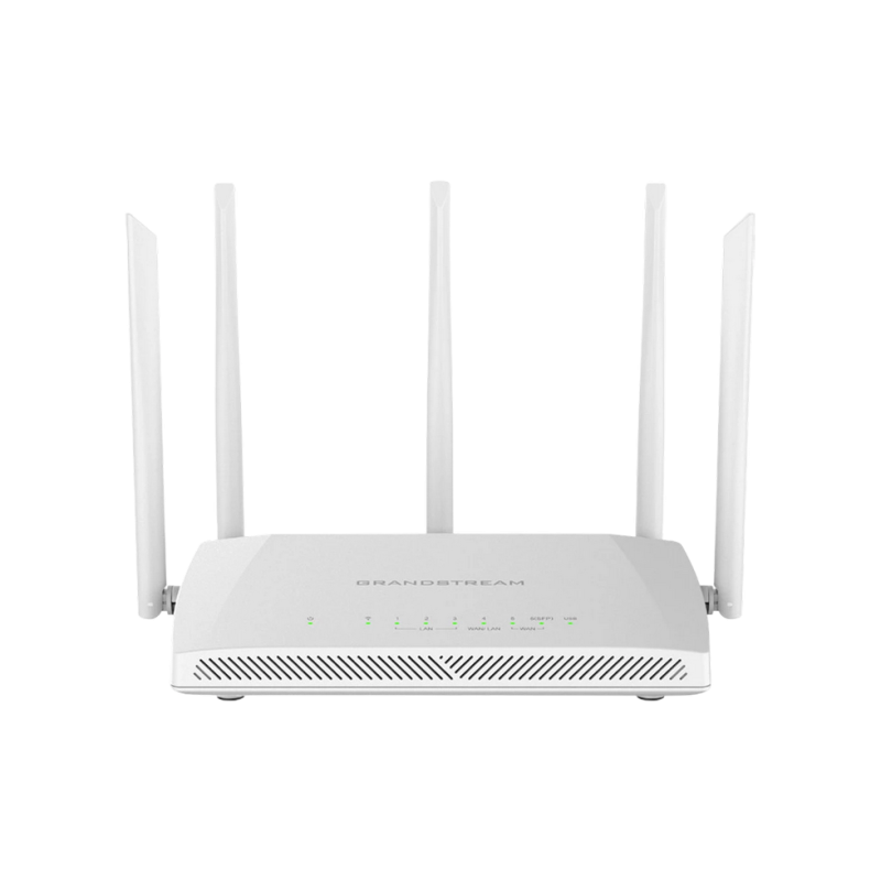 Wi-Fi 6 Dual Band Grandstream Router, "GWN7062M", 3000Mbps, 1x2.5G SFP/RJ45 WAN, 1xGbE WAN/LAN, 1x2.5G, 