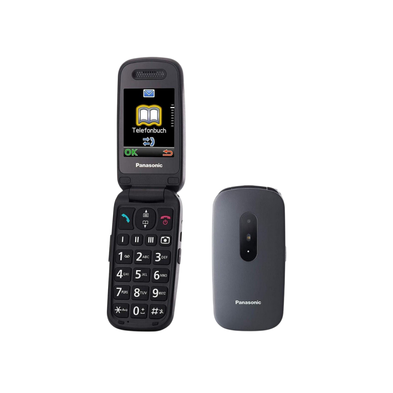 Mobile Phone KX-TU446 Panasonic 2G Rubber Grey
