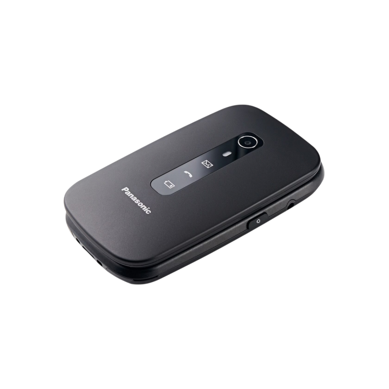 Mobile Phone KX-TU550 Panasonic 4G Black Clam Shell