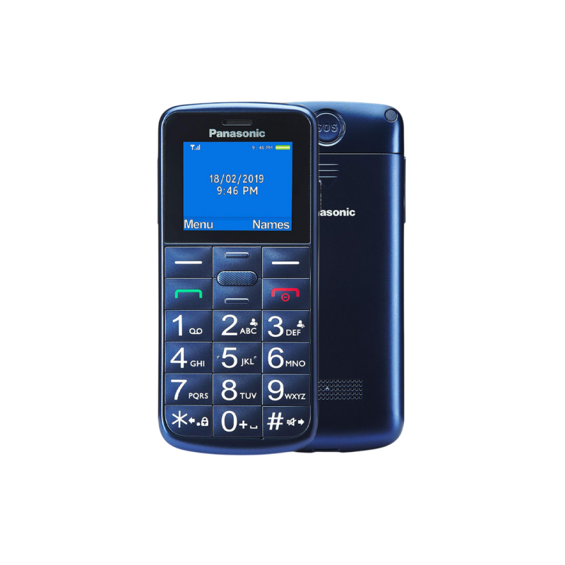 Mobile Phone KX-TU110 Panasonic 2G Dual Blue