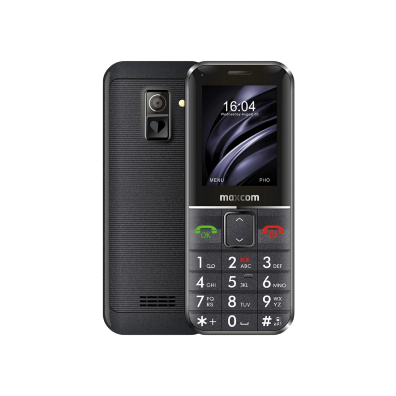 Maxcom MM718 Light 4G Dual SIM Черный