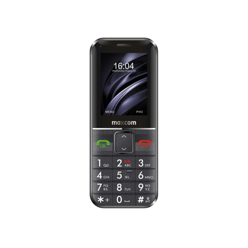 Maxcom MM718 Light 4G Dual SIM Черный