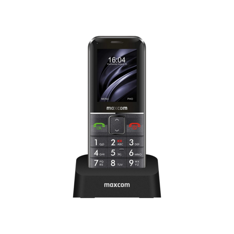 Maxcom MM718 Light 4G Dual SIM Черный