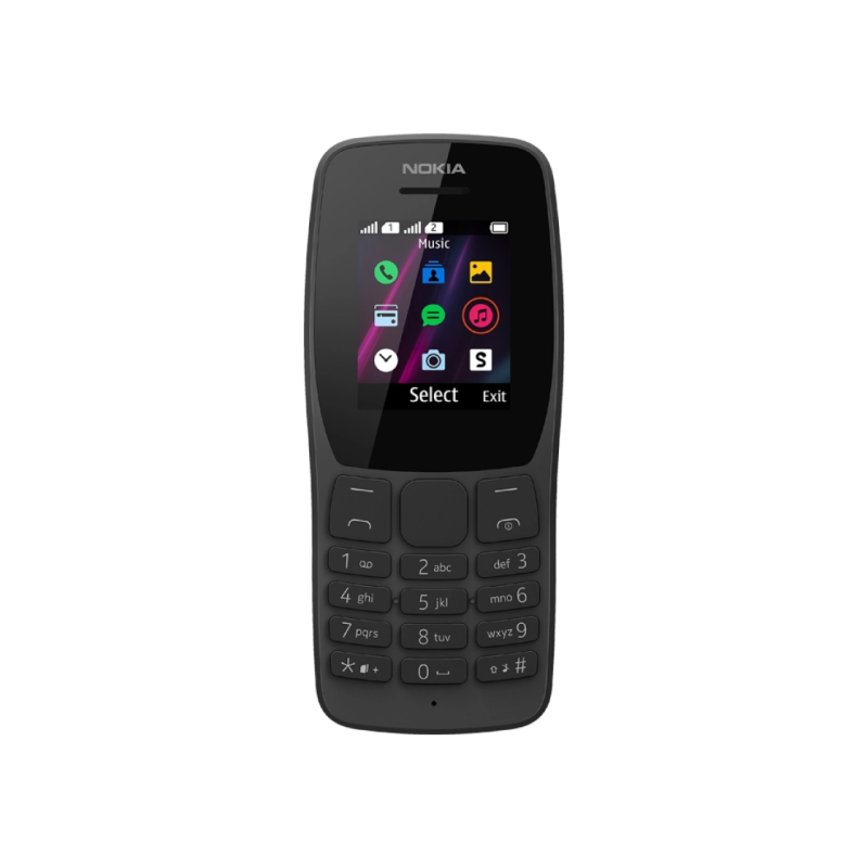 Mobile Phone  Nokia 110  Black