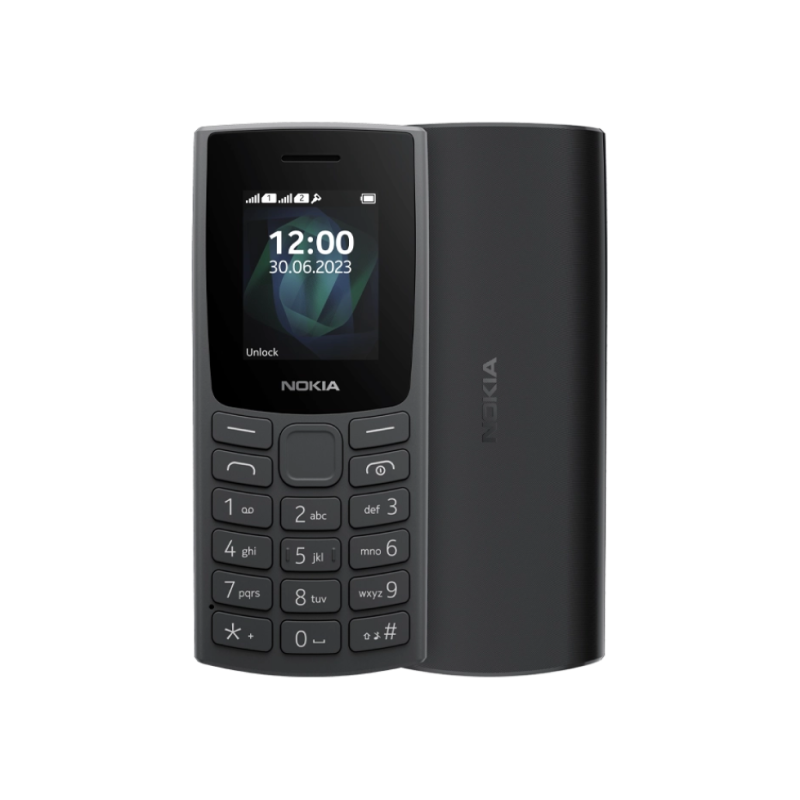 Nokia 105 4G (2023) DS Уголь