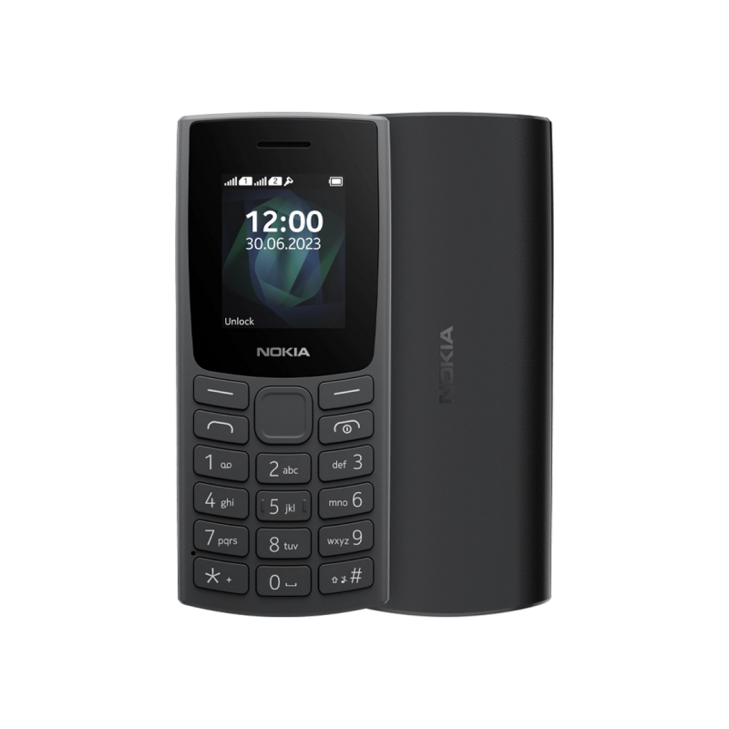 Nokia 105 (2023) DS, Charcoal