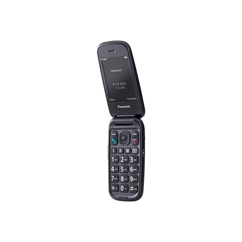 Mobile Phone KX-TU550 Panasonic 4G Black Clam Shell