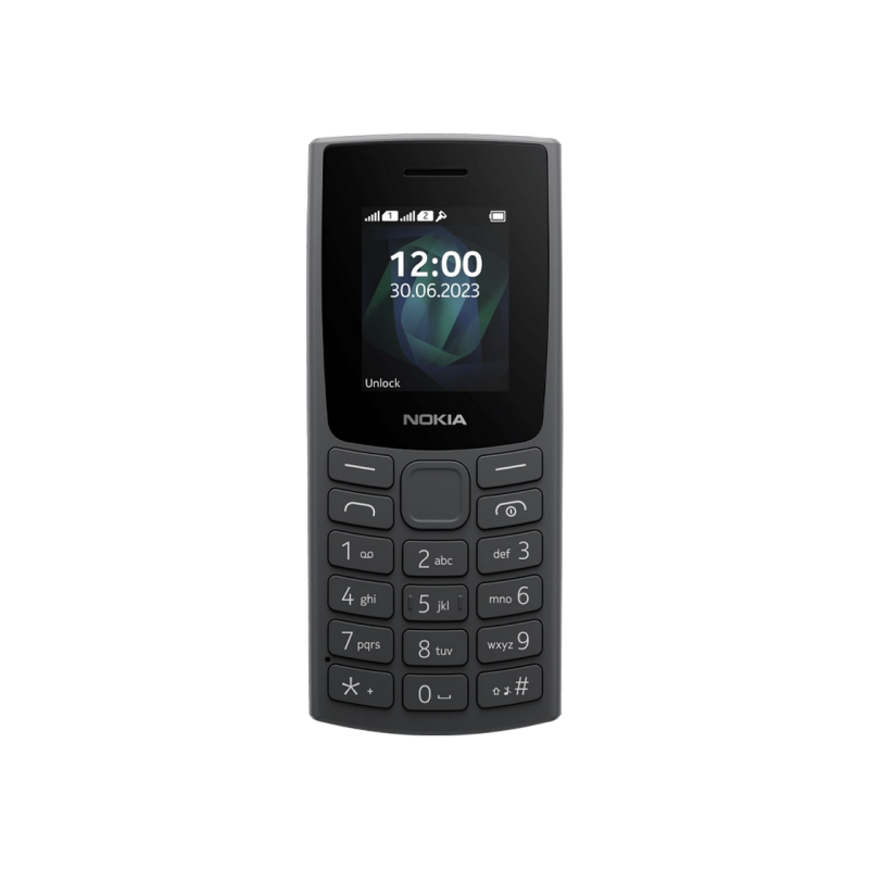 Nokia 105 (2023) DS, Charcoal