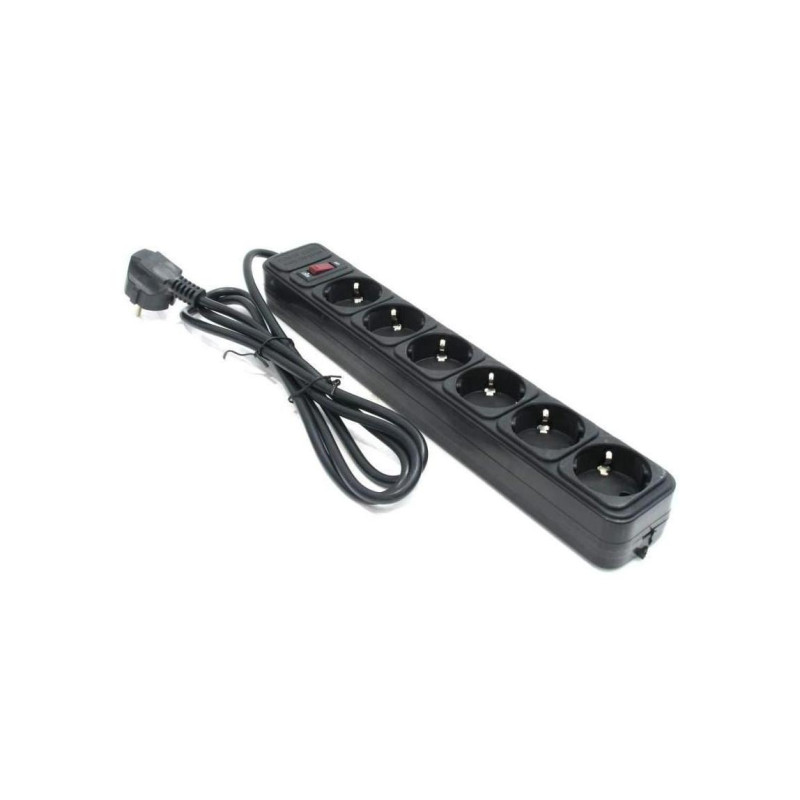 Сетевой фильтр Ultra Power UP6-B-10PPB, Black