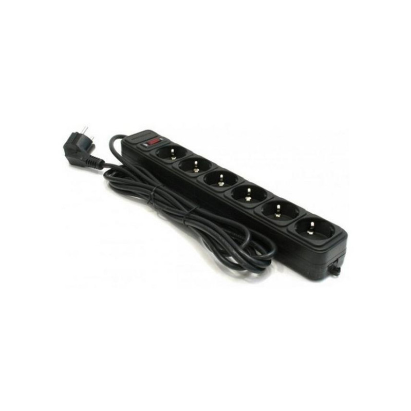 Сетевой фильтр Ultra Power UP6-B-6PPB, Black