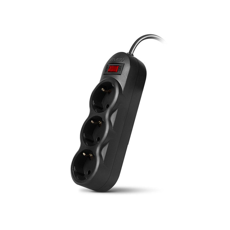 Сетевой фильтр Sven SF-03L, Black