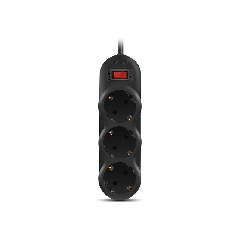 Сетевой фильтр Sven SF-03L, Black