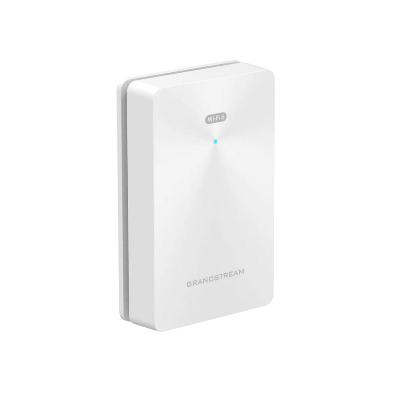 Wi-Fi 6 In-Wall Dual Band Access Point Grandstream "GWN7661" 1,77Gbps, OFDMA, 1xGbE IN, 3xGbE OUT (2xPoE