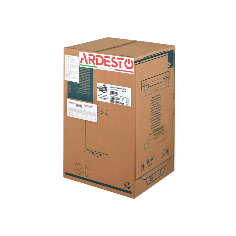 Electric Water Heater Ardesto NEU NTS 80 V 1.5K EU2