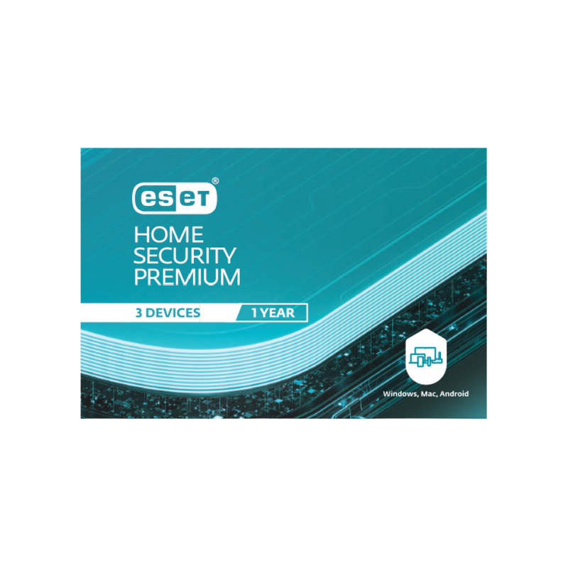 ESET Home Security Premium на 1 год. Для защиты 3 объектов