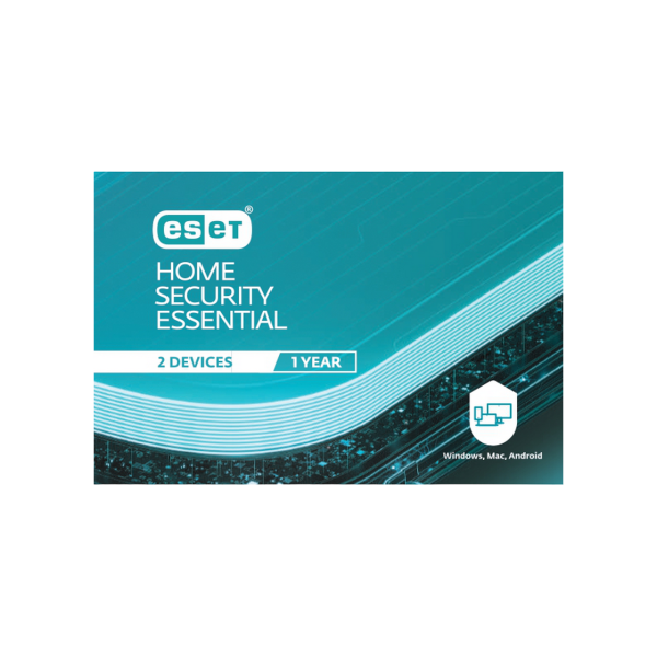 ESET Home Security ESSENTIAL 1 год. Для защиты 2 объектов