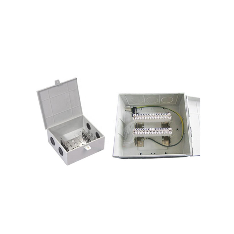 Коробка для плинтусов, 30 пар распределительная коробка без кронового профиля, 45209