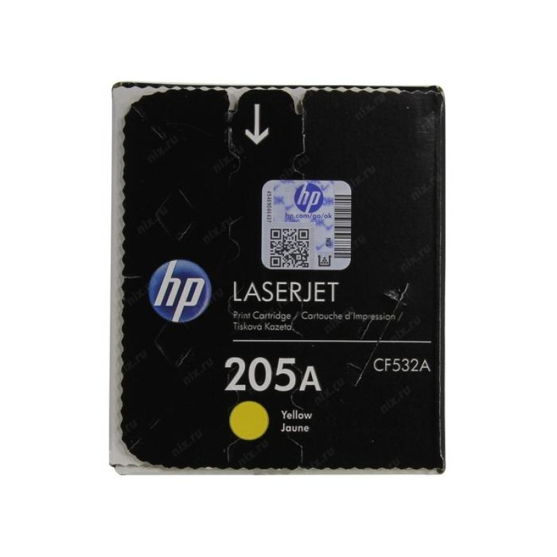 Лазерный картридж HP CF532A (205A) Yellow