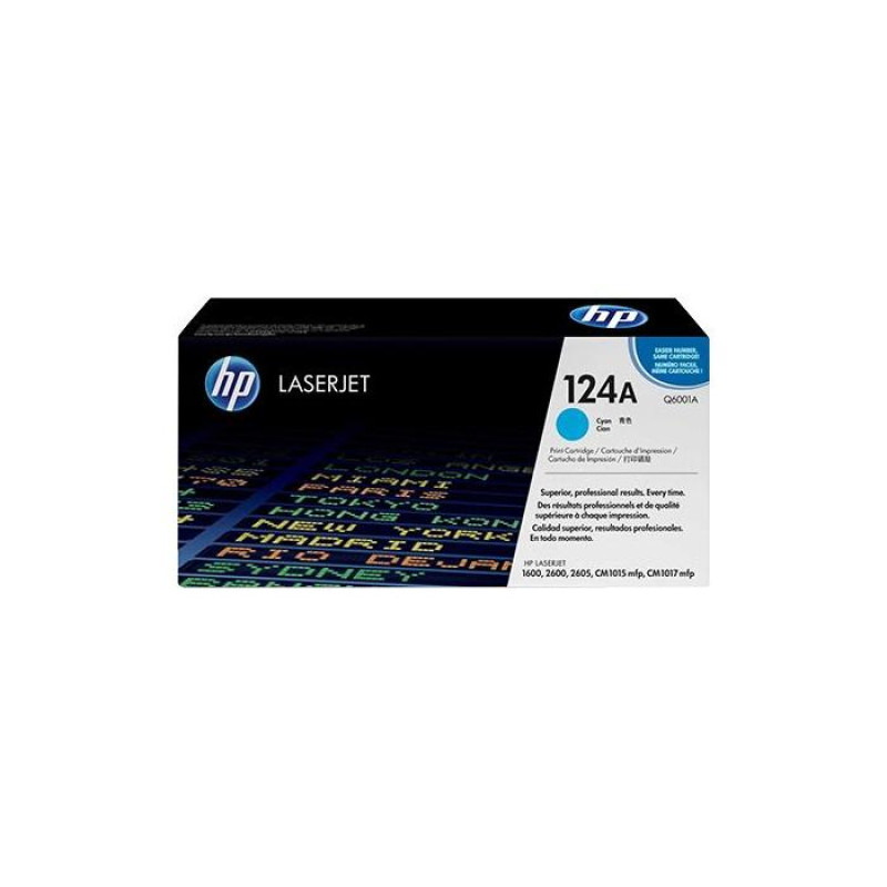 Лазерный картридж HP Q6001A, Cyan