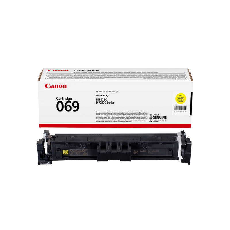Лазерный картридж Canon CRG-069, Yellow
