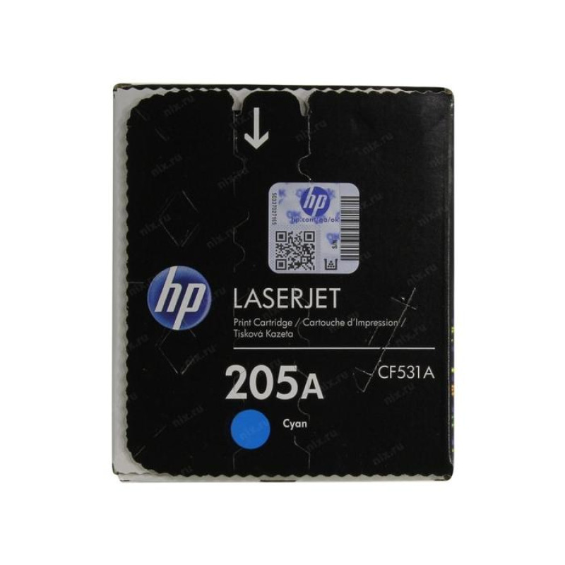 Лазерный картридж HP CF531A (205A) Cyan