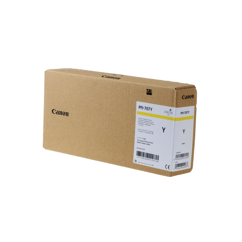 Картридж с чернилами Canon PFI-707, Yellow