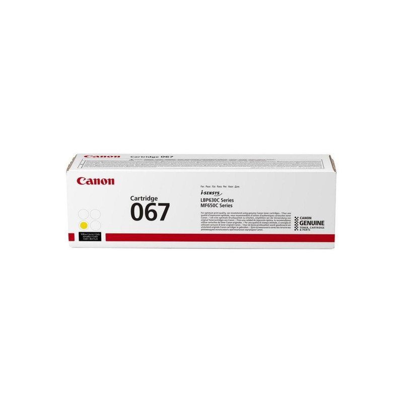 Лазерный картридж Canon CRG-067, Yellow