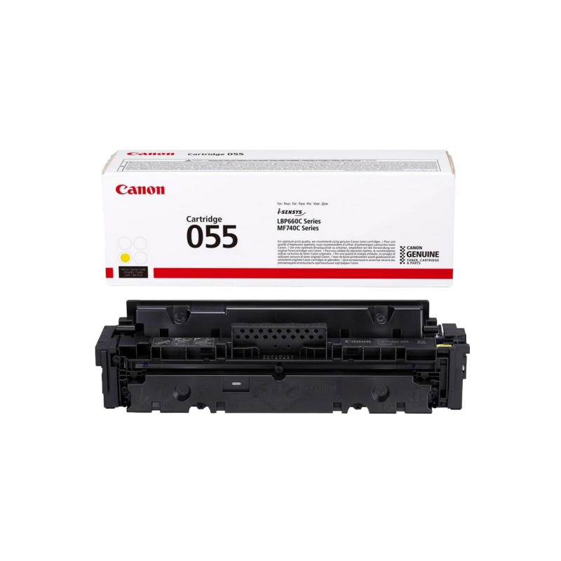Лазерный картридж Canon CRG-055, Yellow