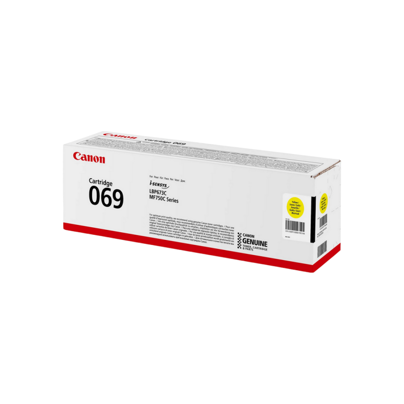 Лазерный картридж Canon CRG-069, Yellow