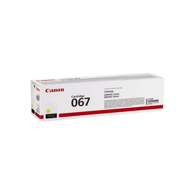 Лазерный картридж Canon CRG-067, Yellow