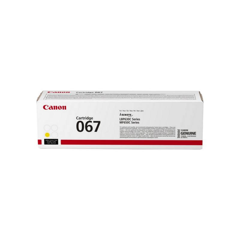 Лазерный картридж Canon CRG-067, Yellow