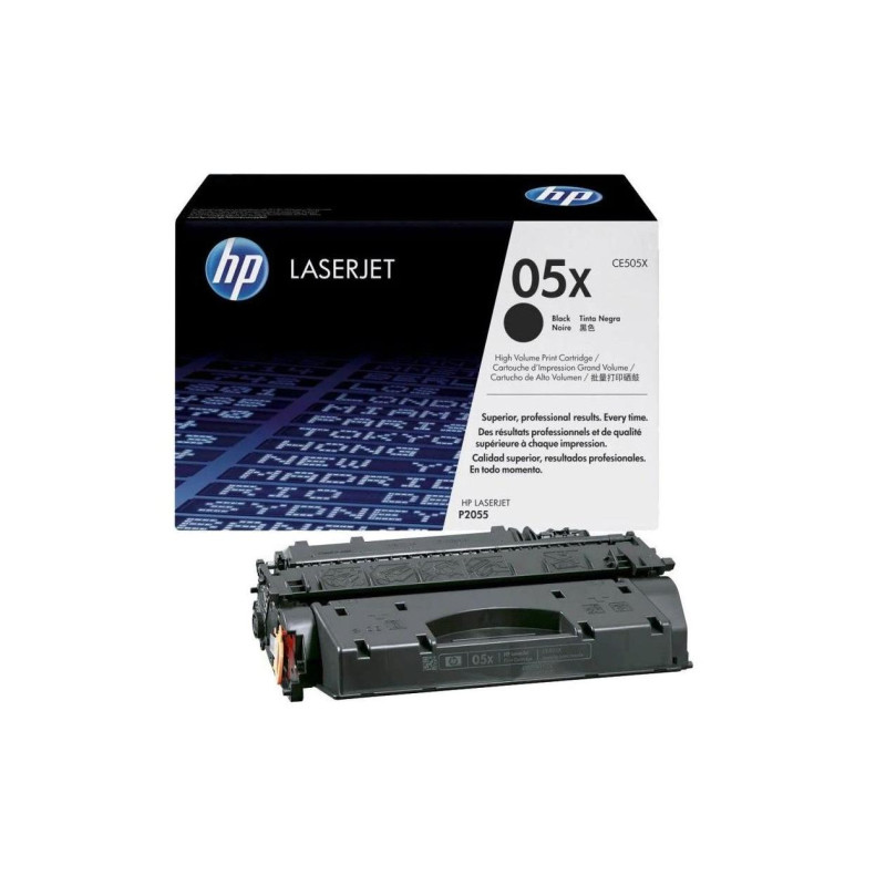 Лазерный картридж HP CE505X, Black