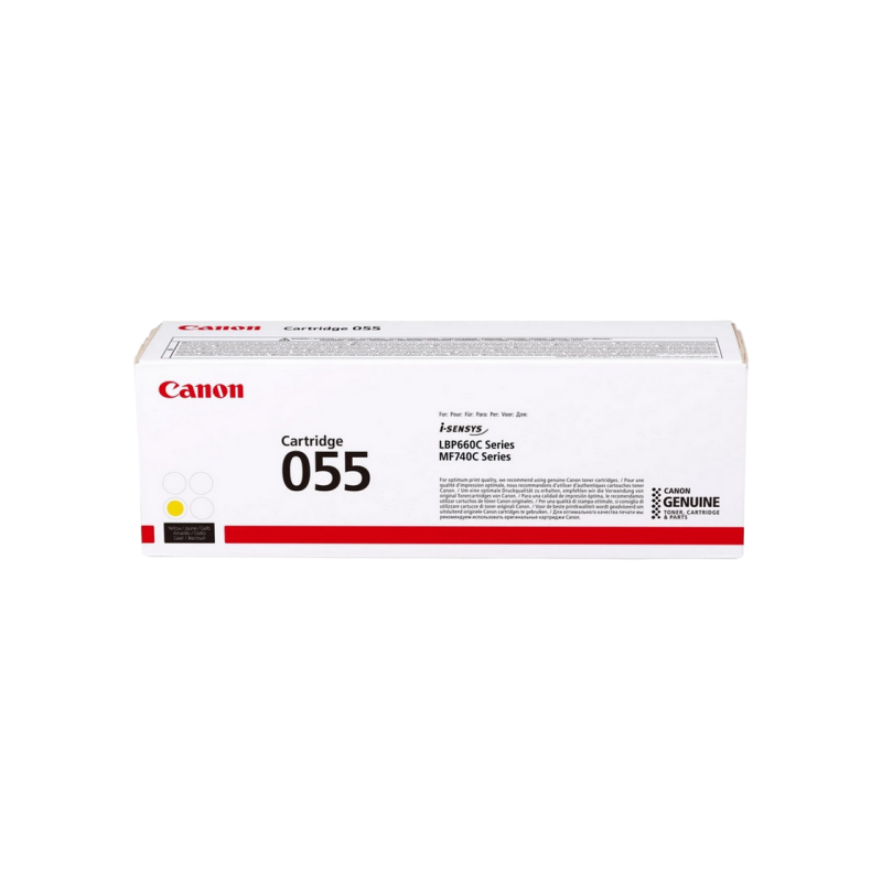Лазерный картридж Canon CRG-055, Yellow