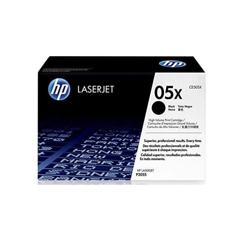 Лазерный картридж HP CE505X, Black