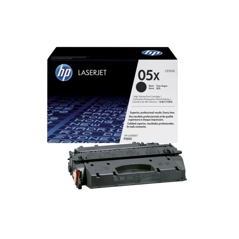 Лазерный картридж HP CE505X, Black