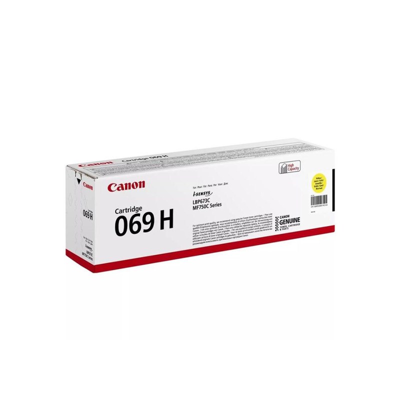 Лазерный картридж Canon CRG-069H, Yellow