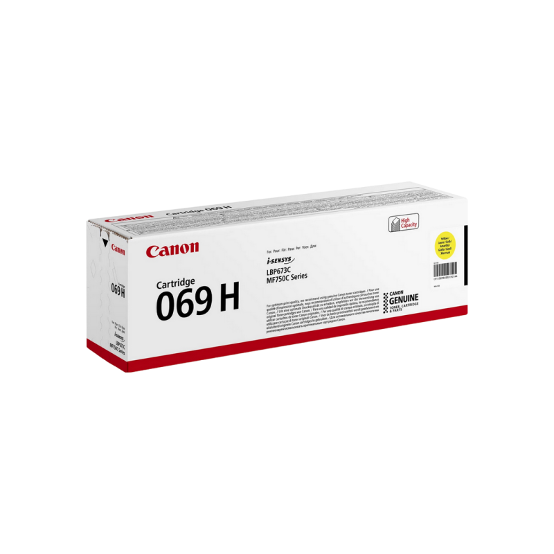 Лазерный картридж Canon CRG-069H, Yellow