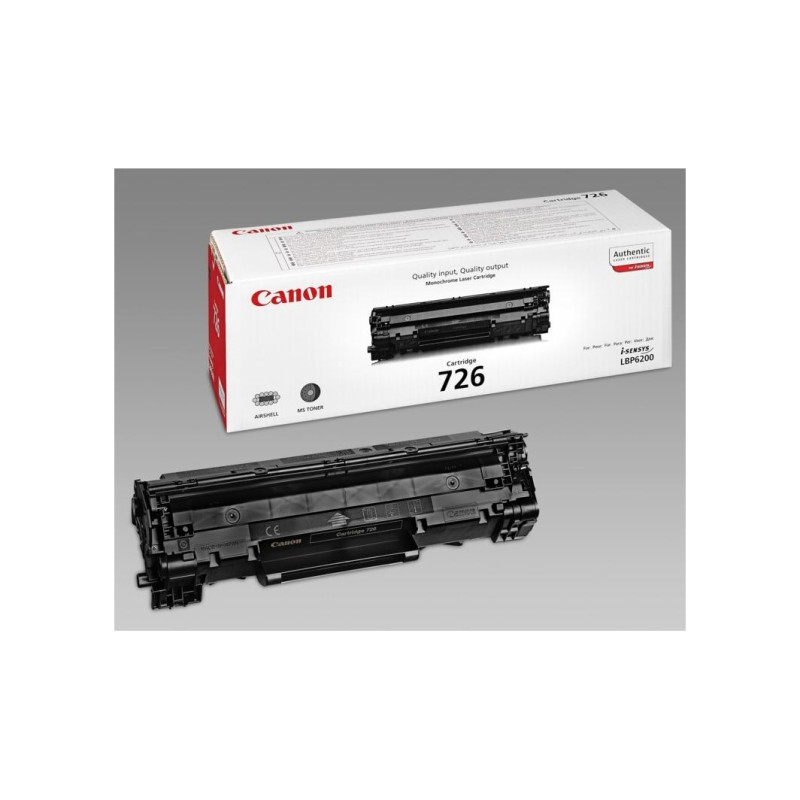 Лазерный картридж Canon 726, черный