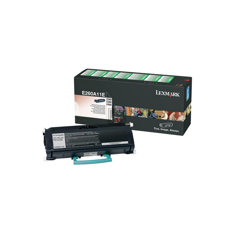 Оригинальный тонер Lexmark E260/360/460 Black